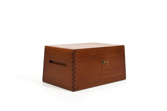 Image 1 of Likördose von Søren Willadsen und Holmegaard für Søren Willadsen Møbelfabrik, 1960er Jahre