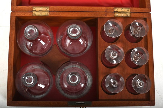 Image 1 of Likördose von Søren Willadsen und Holmegaard für Søren Willadsen Møbelfabrik, 1960er Jahre