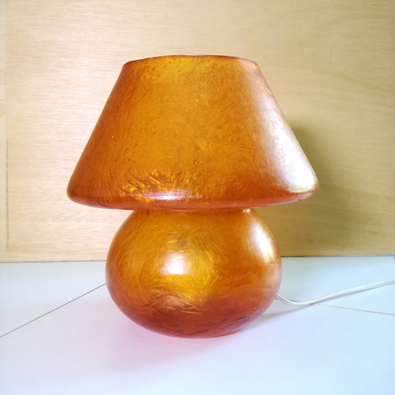 Image 1 of Pilzlampe Aus Faser Von 1970