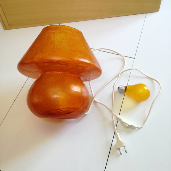 Image 1 of Pilzlampe Aus Faser Von 1970