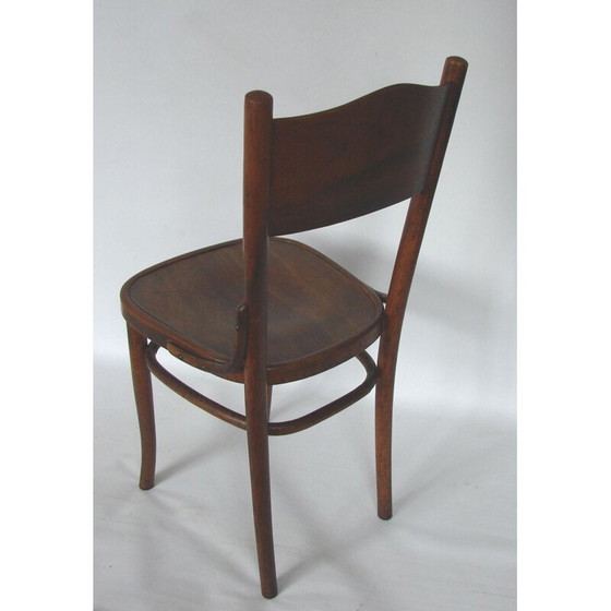 Image 1 of Klassischer Buchenstuhl von Thonet 1920