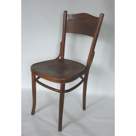 Image 1 of Klassischer Buchenstuhl von Thonet 1920