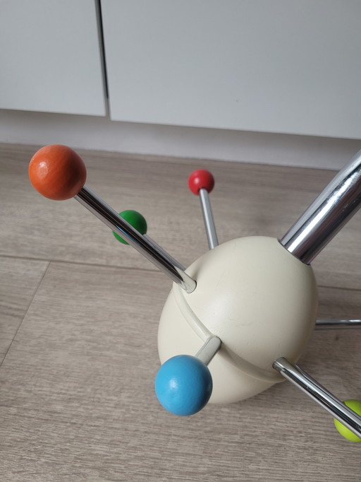 Vintage Ikea Sputnik drehbarer Garderobenständer