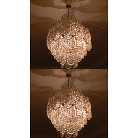 Image 1 of Paar Vintage-Glaslüster, 1970