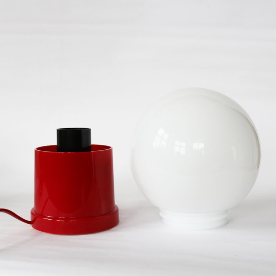 Image 1 of Massive Vintage Globe Tischlampe