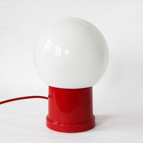 Image 1 of Massive Vintage Globe Tischlampe