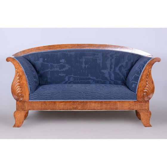 Image 1 of 3-Sitzer-Sofa aus Birke, Schweden 1820