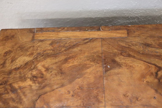 Image 1 of Art Déco Einzelnachttisch aus Holz