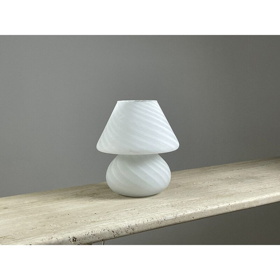 Image 1 of Pilzlampe aus Muranoglas, 1970