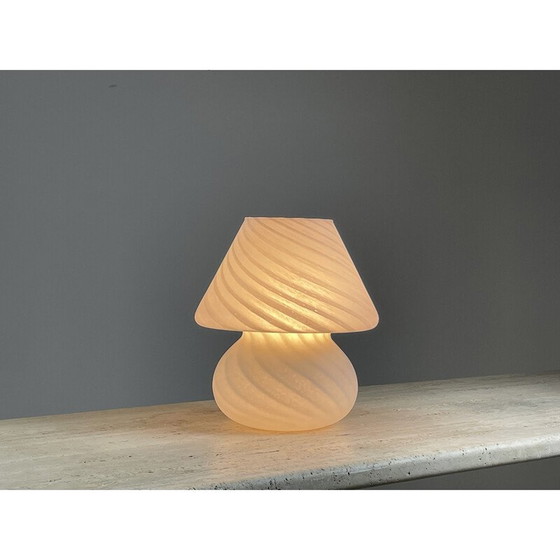 Image 1 of Pilzlampe aus Muranoglas, 1970