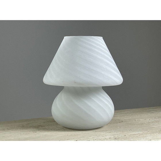Image 1 of Pilzlampe aus Muranoglas, 1970