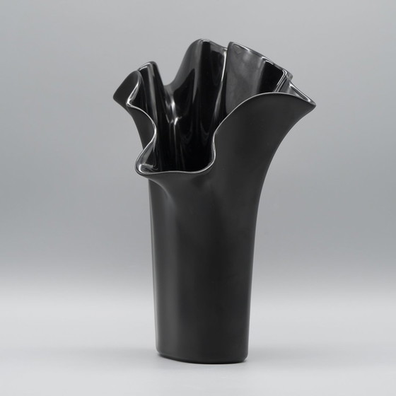 Image 1 of Rosenthal Studio-Line Fazzoletto Asym Vase Claus Josef Riedel Deutschland Porzellan