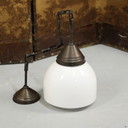 Art Deco Opaline Pendelleuchte