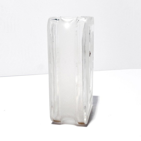 Image 1 of Modernistische Kristallvase von Noritake, Japan 1970
