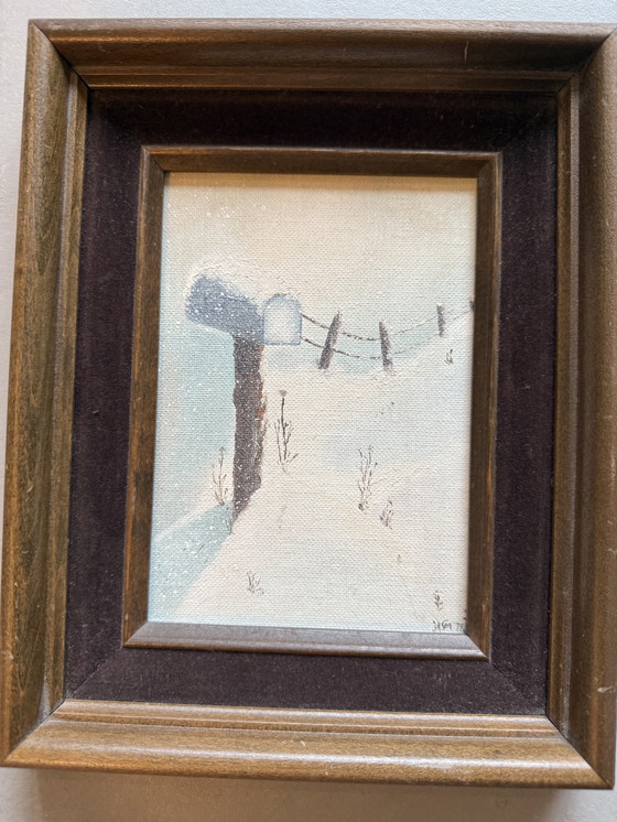 Image 1 of Winterlandschaft malen