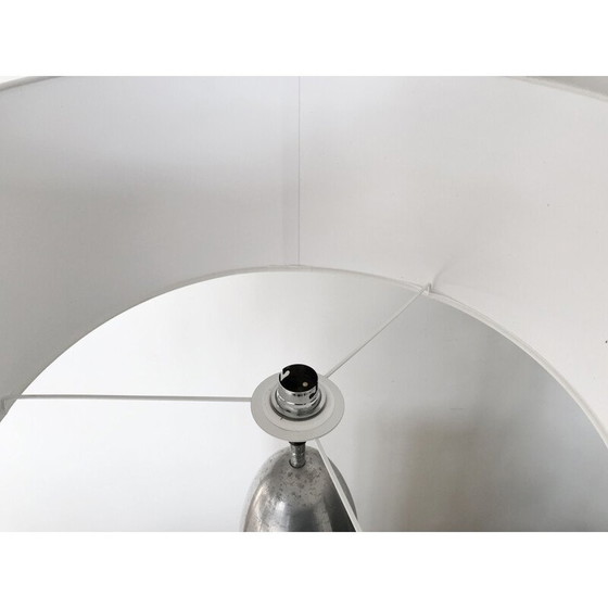 Image 1 of Re-elektrifizierte alte Pionierlampe aus Stahl, Frankreich 1970