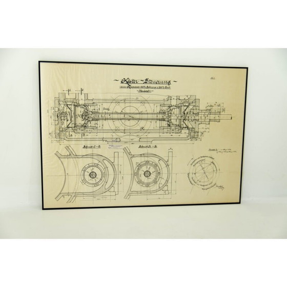 Image 1 of Alte handgezeichnete Technik, 1925