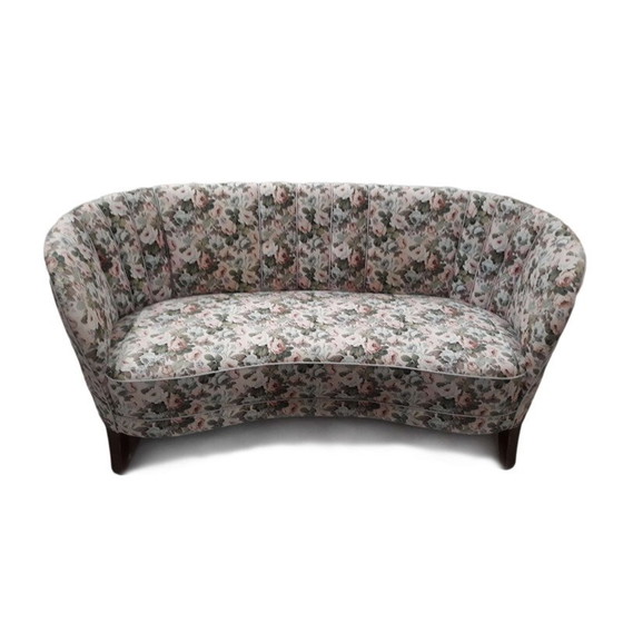 Image 1 of Modernes Bananensofa von Slagelse Mobelvaer, Dänemark 1940