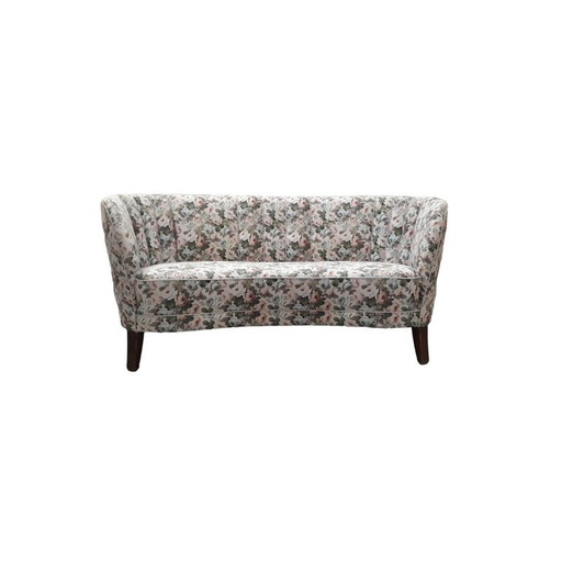 Modernes Bananensofa von Slagelse Mobelvaer, Dänemark 1940