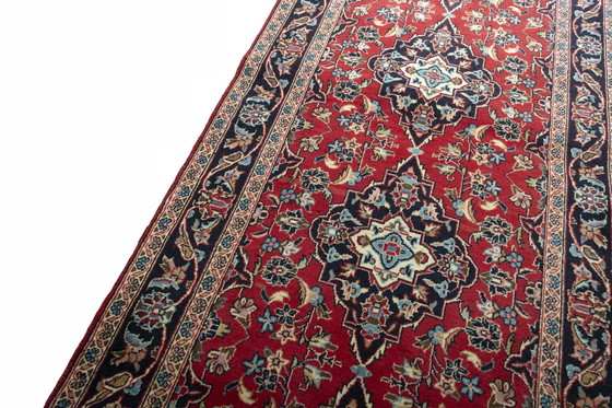 Image 1 of Handgeknüpfter Kashan Kork Läufer – 312 X 95 Cm