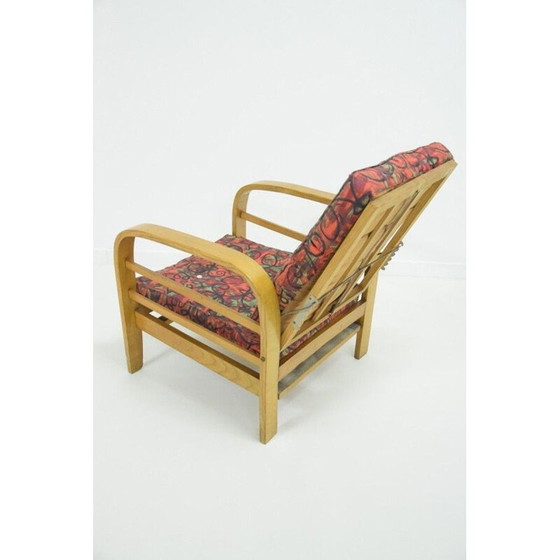 Image 1 of Vintage-Sessel mit gebogenem Holz, 1950er Jahre