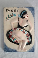 Keramikplatte Fanny Vallauris 50er Jahre