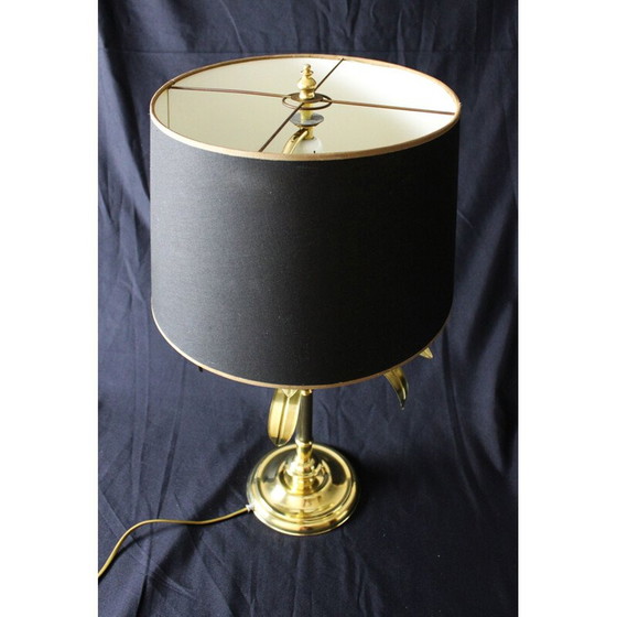 Image 1 of Klassische Bambuslampe im Hollywood-Stil, 1960er Jahre