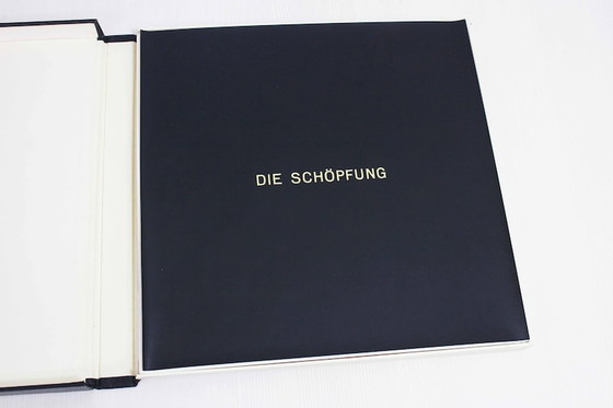 Image 1 of Künstlerische Schöpfungsbox von Niklaus Knöll 1966 "Die Schöpfung