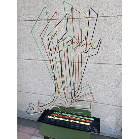 Image 1 of Vintage A16 "Projektion und Vibration" Skulptur von Medaglini, 1975