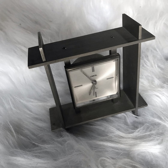Image 1 of Vintage Pendulette - Wecker - Lancel - Space Age - 1970