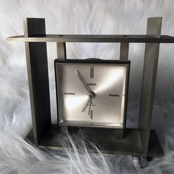 Image 1 of Vintage Pendulette - Wecker - Lancel - Space Age - 1970