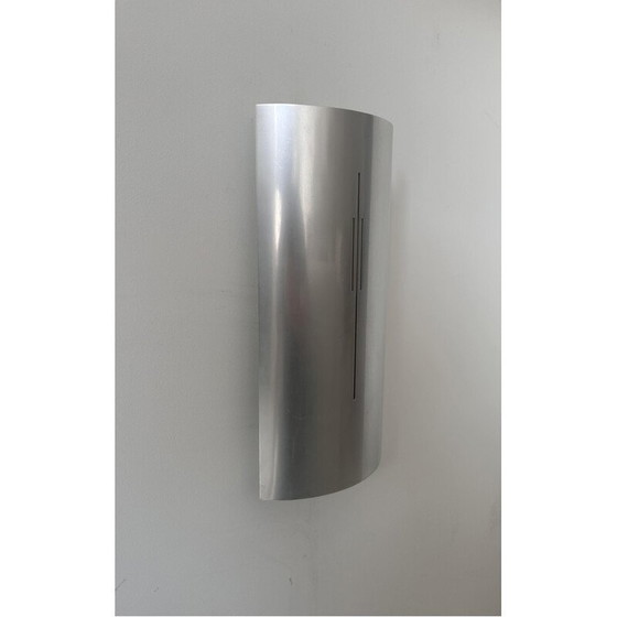 Image 1 of Paar Wandlampen aus Aluminium von Roland Jamois, Frankreich 1970