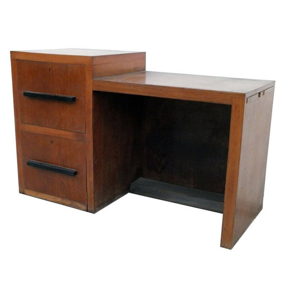 Image 1 of Vintage-Schreibtisch im Art déco-Stil, Italien 1930