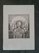 Siebdruck von J Kooten 1978