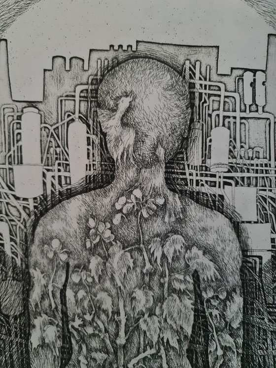 Image 1 of Siebdruck von J Kooten 1978