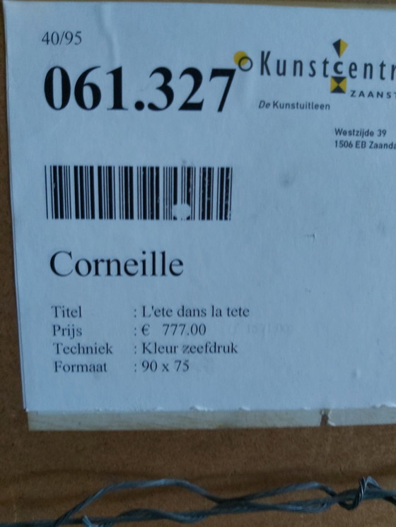 Image 1 of Corneille-Siebdrucke, La maison bleue und Léte dans la tete