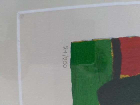 Image 1 of Corneille-Siebdrucke, La maison bleue und Léte dans la tete