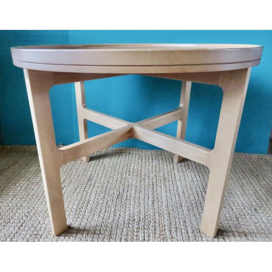 Image 1 of Vintage Couchtisch aus massivem Ahornholz, Dänemark 1990