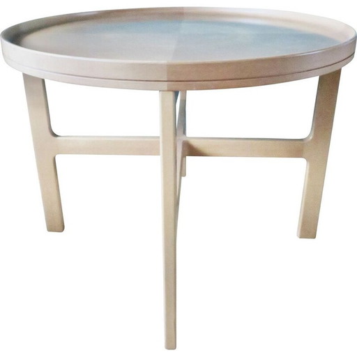 Vintage Couchtisch aus massivem Ahornholz, Dänemark 1990