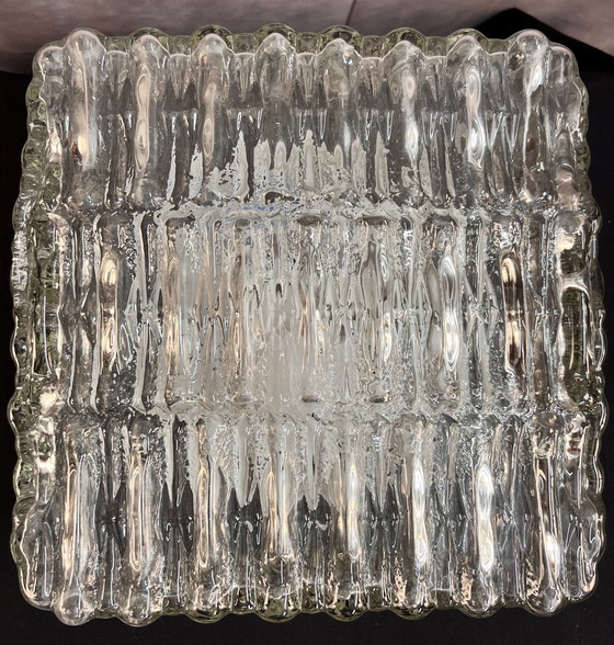 Image 1 of Wandleuchte Deckenleuchte Brutalismus Glas 60S