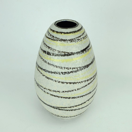 Image 1 of ilkra mid century VASE Dekor 'Athen' 1950er Jahre Modell 222-25