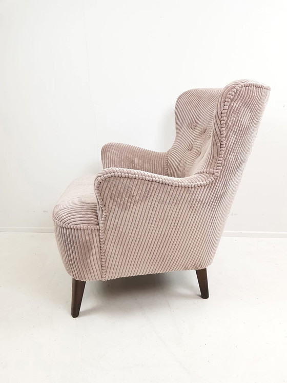 Image 1 of Artifort Theo Ruth Sessel Damen | neu gepolstert rosa