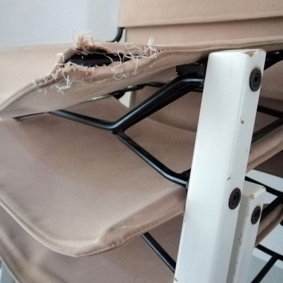 Image 1 of Satz von 4 vintage Esszimmerstühlen, italienisch 1970er