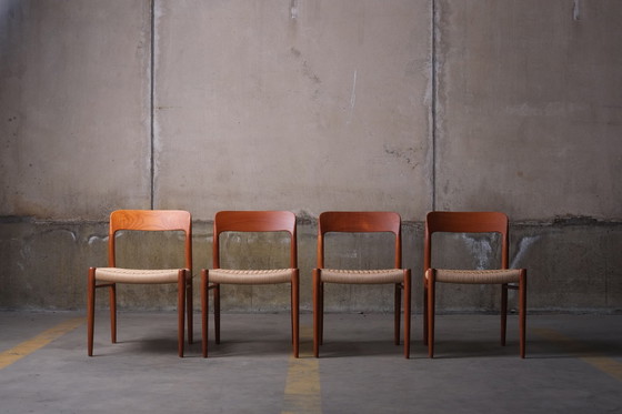 Image 1 of Niels O. Møller – Esszimmerstühle Modell 75