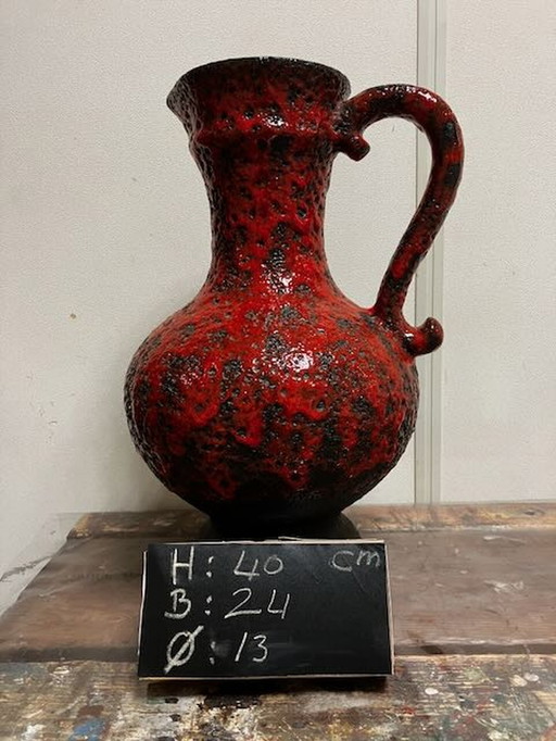 Scheurich vintage Fett Lava Vase