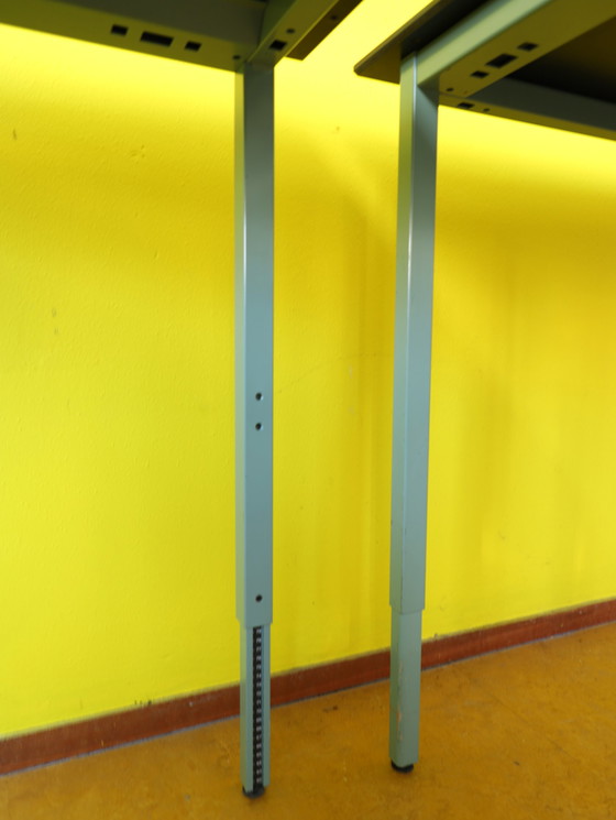 Image 1 of 2x Assenburg-Tische, verstellbare Beine und Füße