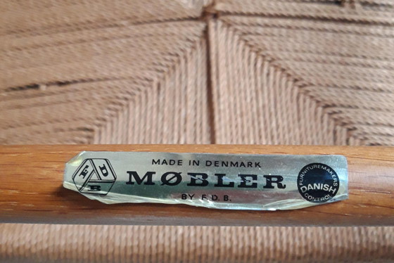 Image 1 of Møbler, Børge Mogensen Esszimmerstuhl J39 - Dänemark - 3 Stück