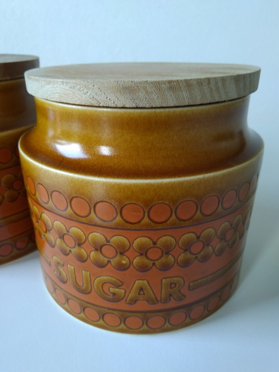 Image 1 of 3x Hornsea Safran Vorratsgläser