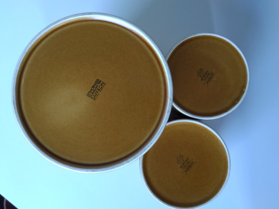 Image 1 of 3x Hornsea Safran Vorratsgläser