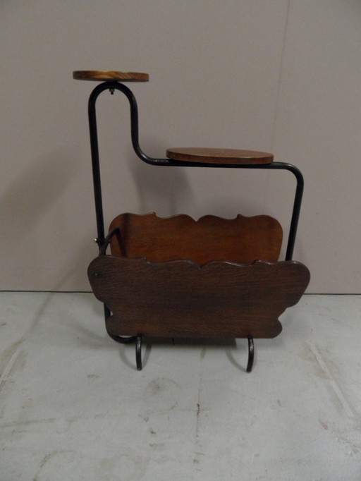 Vintage Zeitschriftenhalter aus den 1960er Jahren